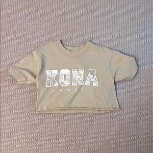nwot urban outfitters kona hawaii baby tee!